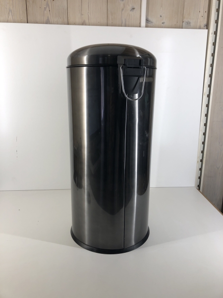 Poubelle Ronde 30L Gris anthracite