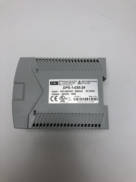 Bloc d'alimentation IMO DPS-1-030-24DC - 24V DC 30W 1.25A pour montage sur rail DIN électrique