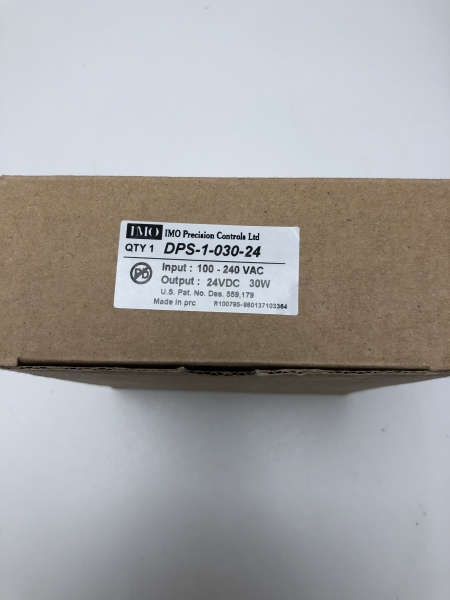 Bloc d'alimentation IMO DPS-1-030-24DC - 24V DC 30W 1.25A pour montage sur rail DIN électrique