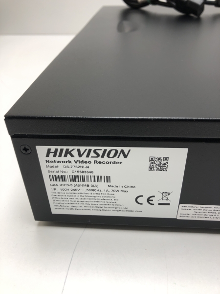 NVR HIKVISION Enregistreur Vidéo Réseau DS-7732NI-I4