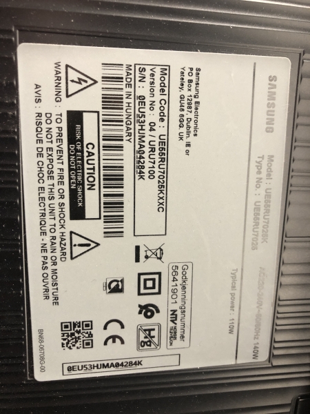 TV Samsung UE55RU7025K 55