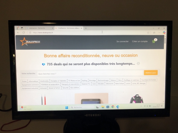 Écran LCD LED Hyundai Q226LD - 21.5