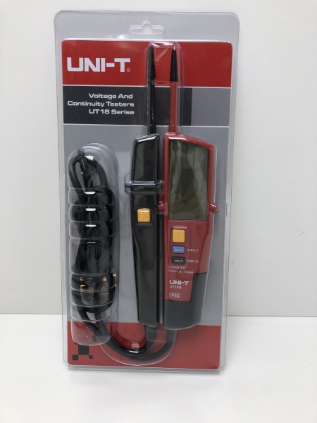 Multimètre UNI-T UT18D - Testeur de tension 12-690 V, test continuité, RCD, IP65 pour électricité et bricolage