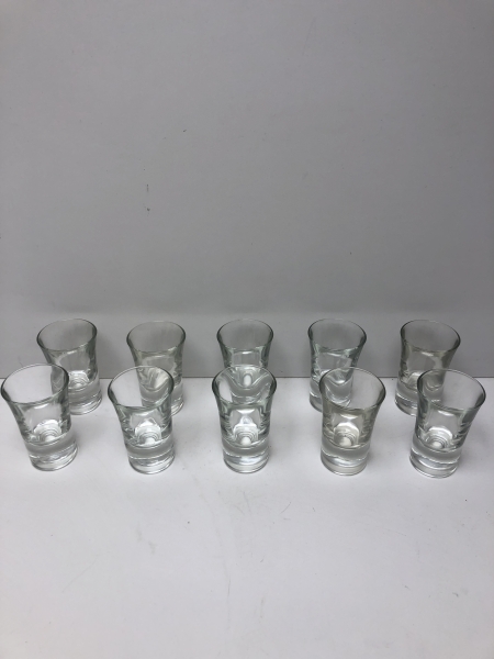 10 Verres shot