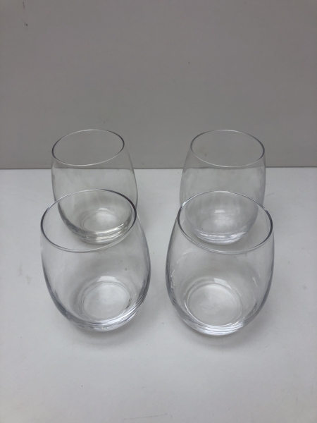 4 verres transparents Chefs & Sommelier