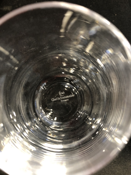 4 verres transparents Chefs & Sommelier