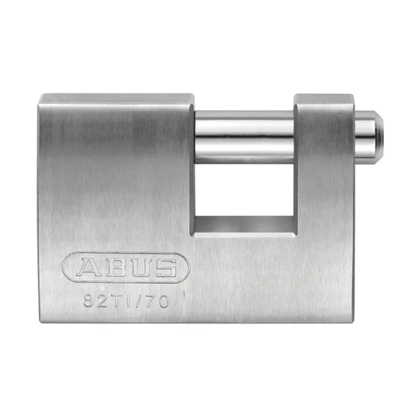 Cadenas ABUS Titalium 82TI - 70mm Aluminium TITALIUM™ Verrouillage Automatique pour Portes et Conteneurs