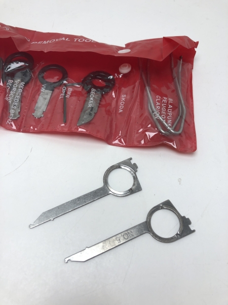 Outil de Suppression Kit Set Voiture Radio Audio - 20 pcs pour Démontage Système Audio