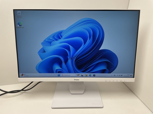 Écran IIYAMA ProLite XUB2492HSU-W1 - 23.8" Blanc Full HD HDMI USB pour bureau