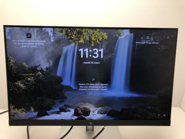 Écran HP E24 G4 - Moniteur FHD 23.8 pouces pour bureau et télétravail