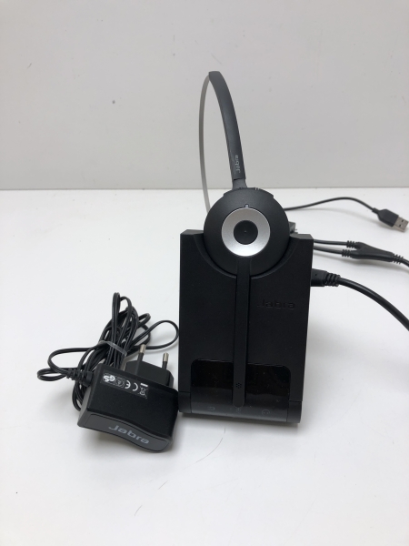 Casque Jabra PRO 920 - DECT Sans Fil Mono avec Micro Perche Télescopique pour Téléphone à Fil