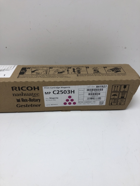 Toner laser origine RICOH MP C2503H  Magenta