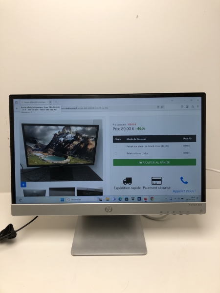 Écran HP Pavilion 22xi - 21.5 pouces - LCD LED 1920x1080 60Hz IPS - pour bureau