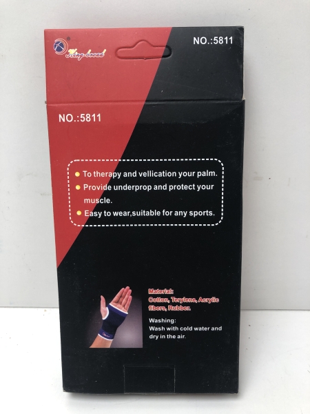 Bandages poignet main King-broad - Polyester Coton Taille Unique Bleu Usage Sport et Quotidien