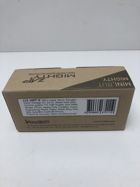 Servomoteur linéaire MightyZAP, 20 N, 30 mm IRROBOT