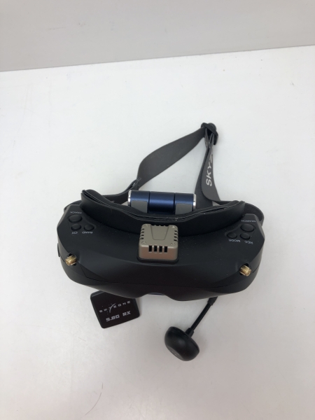 Lunettes FPV Skyzone - Récepteur SteadyView 5.8G 48CH V3.3, Écran OLED 640X400, Champ de vision 29°
