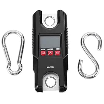 Mini balance électronique - Écran LCD 0,2-300 kg - Portable, acier allié, rétro-éclairage LED