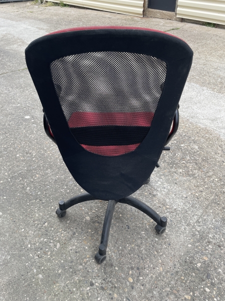 Fauteuil bureau rouge