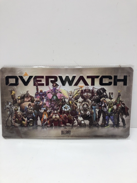Plaque Métal Overwatch - 27x15 cm Collectionneur Sous Blister