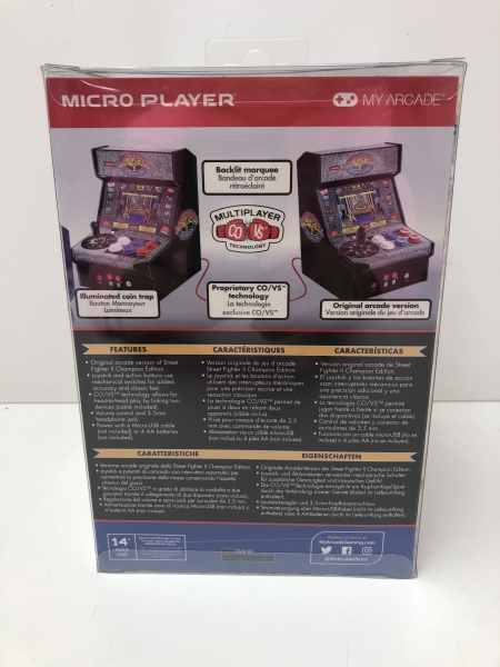 Mini console jeu My Arcade Street Fighter II