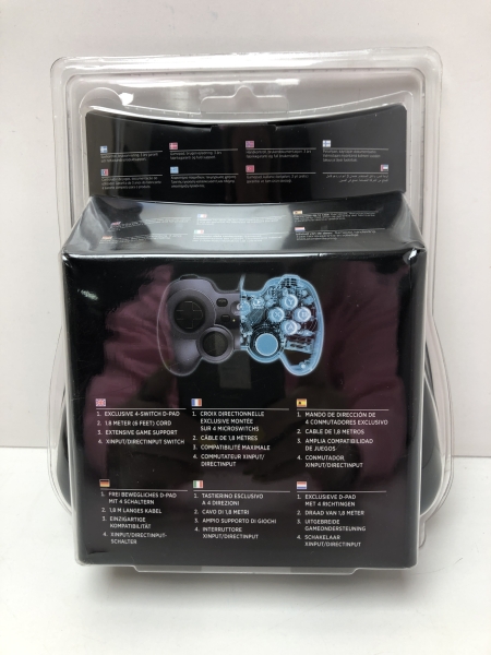 Manette Logitech F310 - Cordon 1,8 m, Configuration Type Console, Croix 4 Switchs, Compatible Chromebooks et Windows