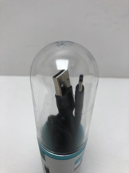 Cable tressé USAMS en tube 1M TYPE-C