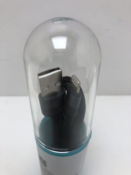 Cable tressé USAMS en tube 1M Lightning