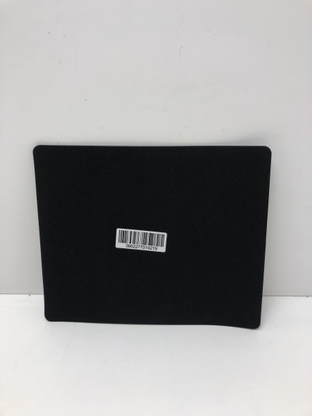 Tapis de souris - 22 x 18 cm Plastifié Noir - Pour bureau et ordinateur