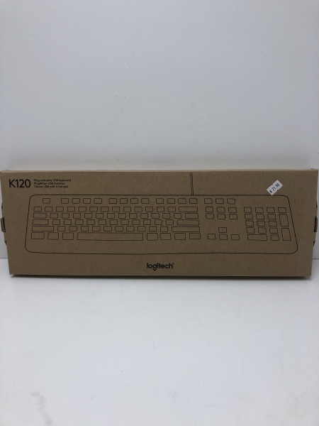 Clavier Logitech K120 - USB AZERTY Français 1.5m Compatible Windows et Linux