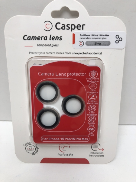 Protection lentille iPhone 15 Pro - 15 Pro Max - Casper 