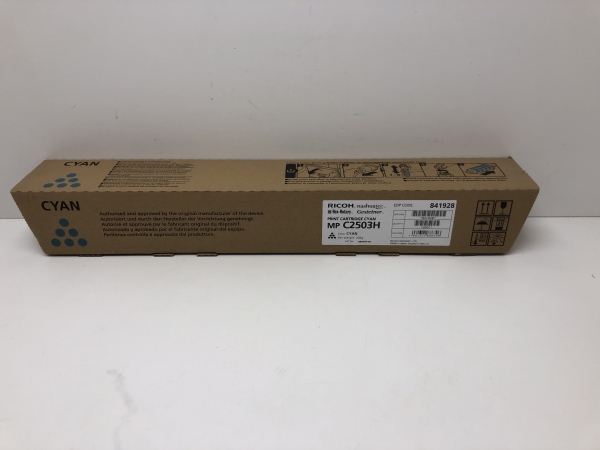 Toner laser origine RICOH MP C2503H Cyan