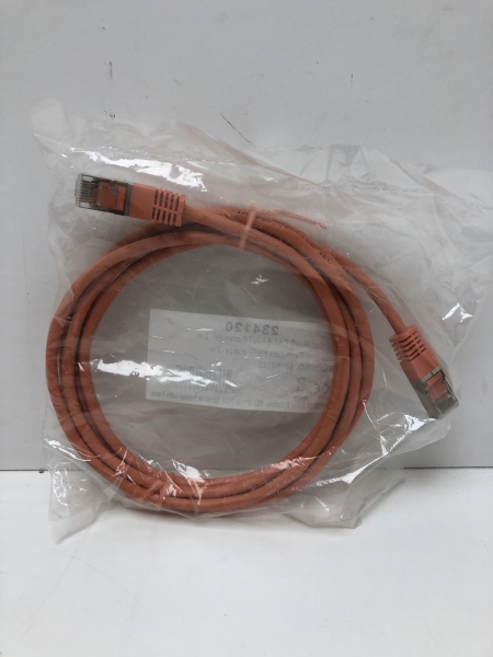 Cordon Patch RJ45 F/UTP Cat6 orange  2m
