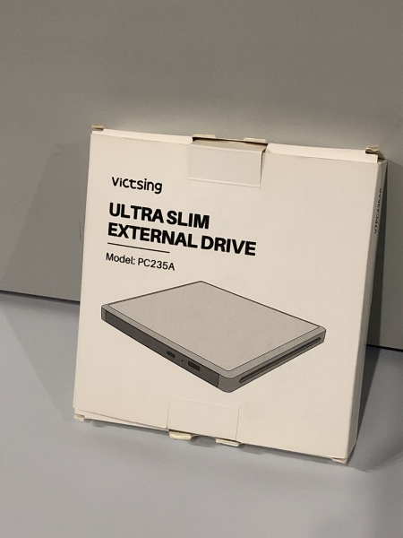 Lecteur DVD Externe Ultra Slim VictSing PC235A - USB 3.0 Compatible Windows MacOS