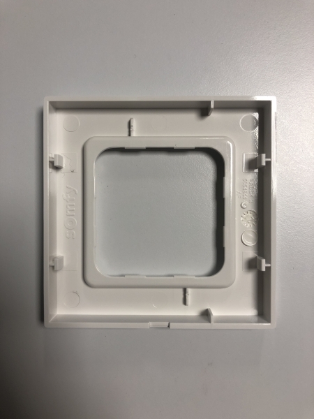 Cadre Somfy Pure Smoove Frame - Blanc