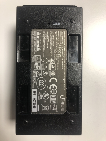 Injecteur POE Ubiquiti POE-24-12W-G - Alimentation 24 V 12 W pour équipements réseau PoE