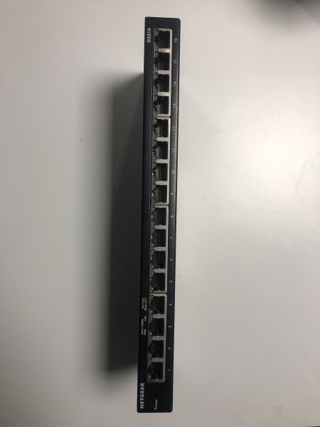 Switch NETGEAR GS316 - 16 ports Gigabit Ethernet pour réseau informatique domestique et professionnel