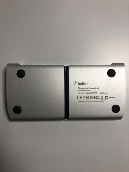 Station d'accueil Belkin Thunderbolt Express Dock - Connectivité Thunderbolt 2 pour ordinateur et périphériques