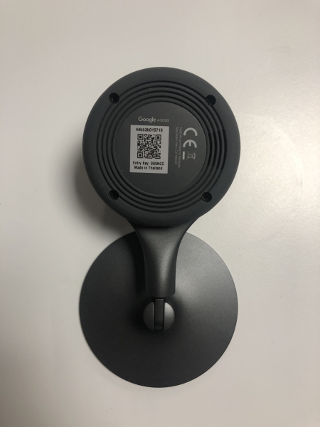 Caméra de sécurité Google Nest Cam Indoor 1ère Gen - FHD - Enregistrement 24/7 pour surveillance intérieure