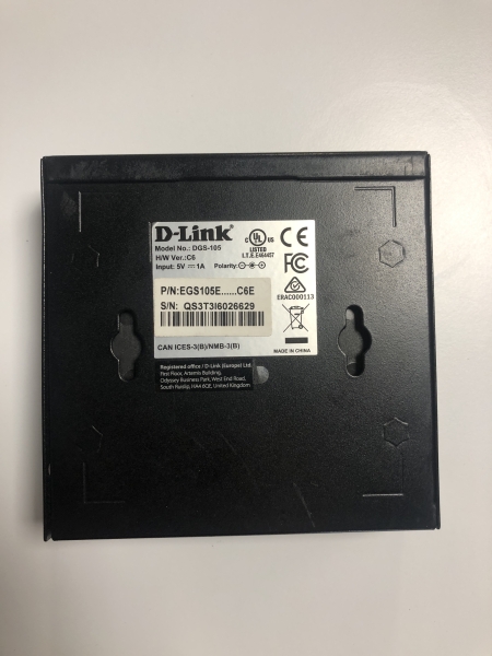 Switch D-Link DGS-105 - 5 ports Gigabit non géré