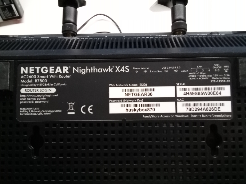 Router Wifi NETGEAR Nighthawk X4S
