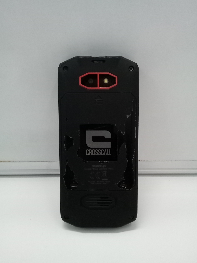 Smartphone CrossCall Spider X5 -Batterie HS - manque touche centrale