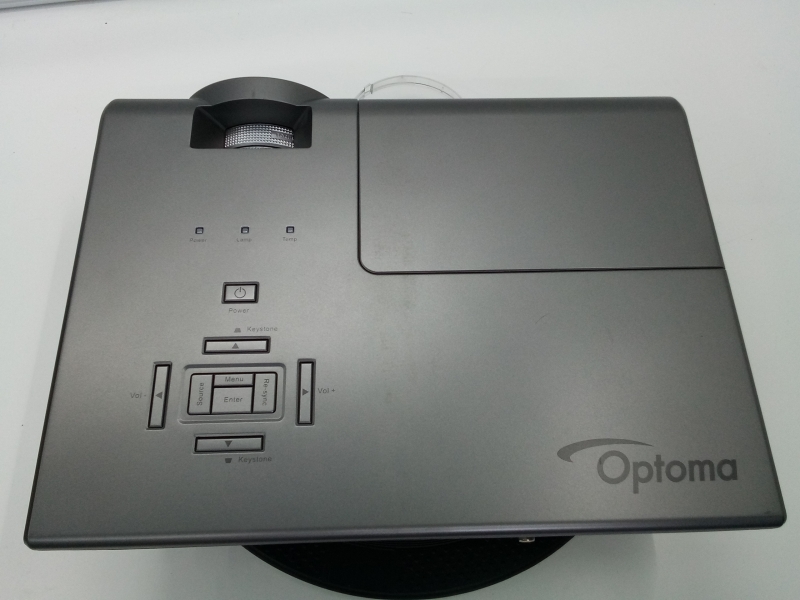 Projecteur Optoma Crestron - Ampoule 527 heures Lentille protection Pochette 3xVGA 2xHDMI DP Jack RCA RJ45 pour présentations