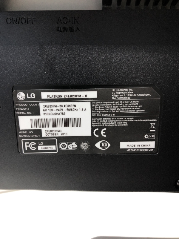 Écran LG 24EB23PM-B - 24