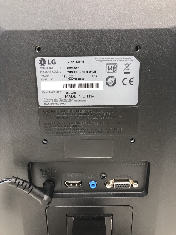 Écran LG 24MK430H-B - 24