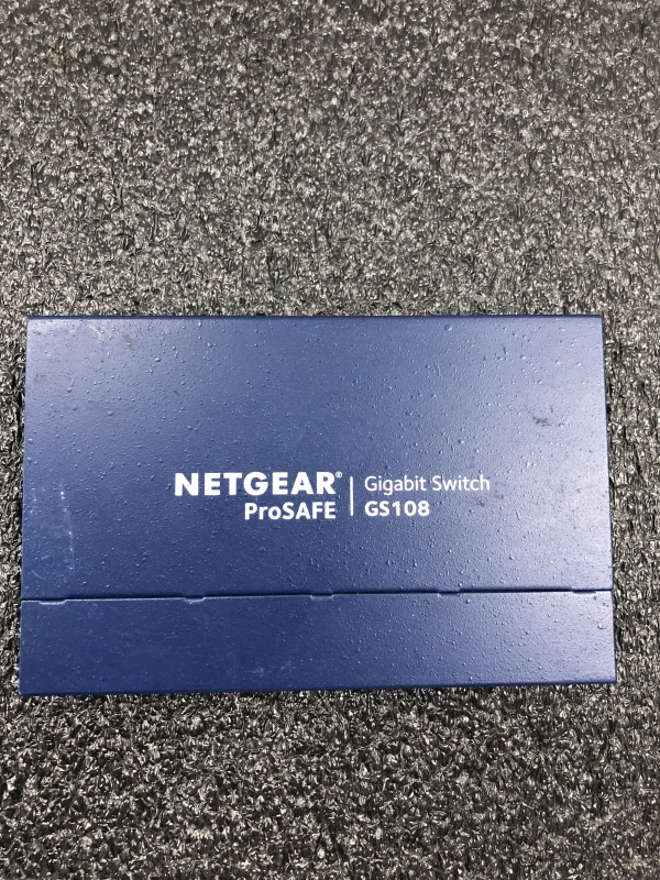 Switch NETGEAR ProSafe GS108 - 8 ports RJ45