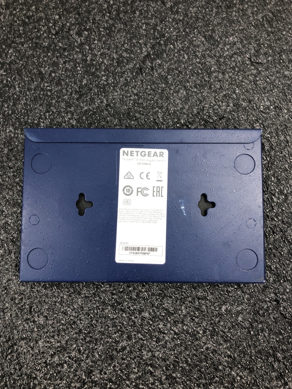 Switch NETGEAR ProSafe GS108 - 8 ports RJ45