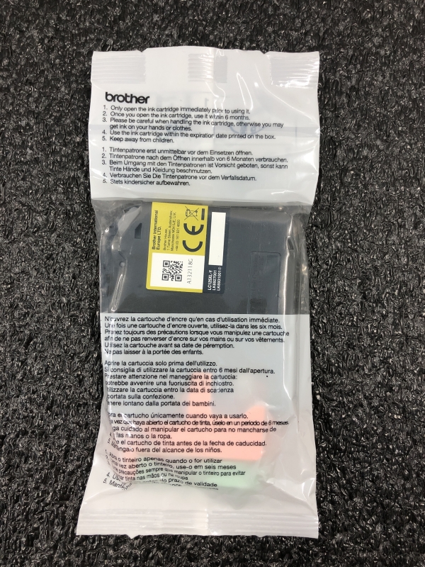 Cartouche encre imprimante BROTHER LC125XL-Y Jaune - Haute capacité pour imprimantes Brother compatibles
