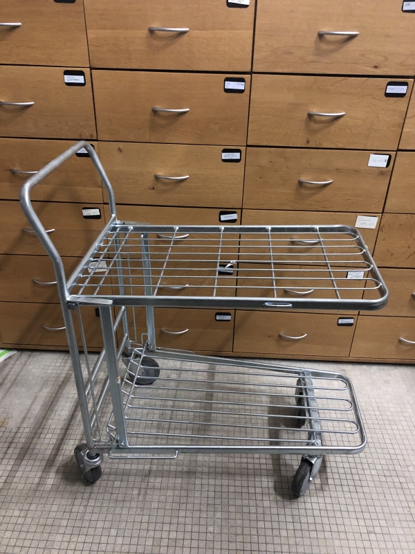 Chariot en Acier KM - 2 plateaux - Charge Max 300Kg