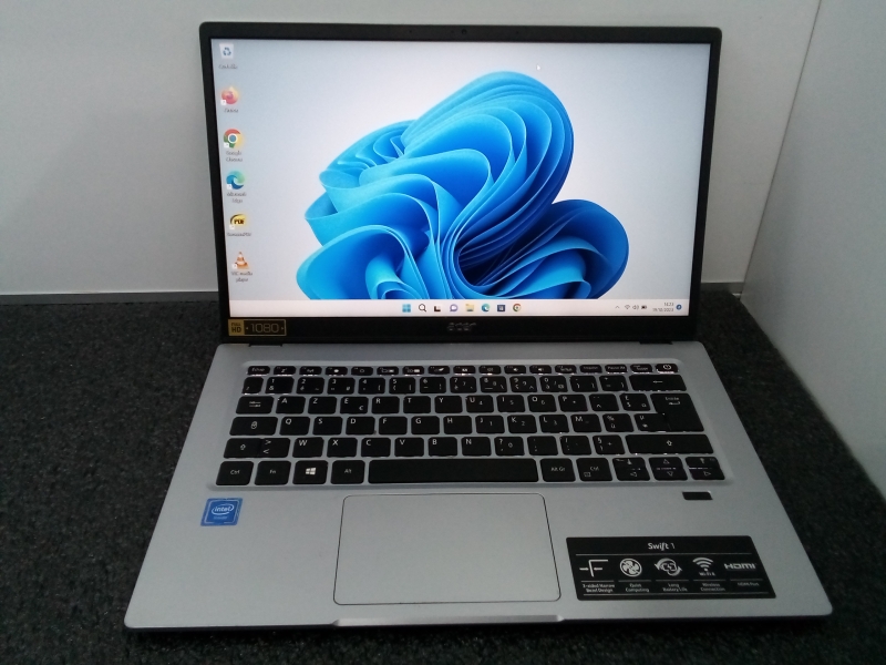 PC Portable ACER Swift 1- 14" - Intel Celeron N4020 - 4 Go Ram - SD 60 Go - Windows 11 Famille 