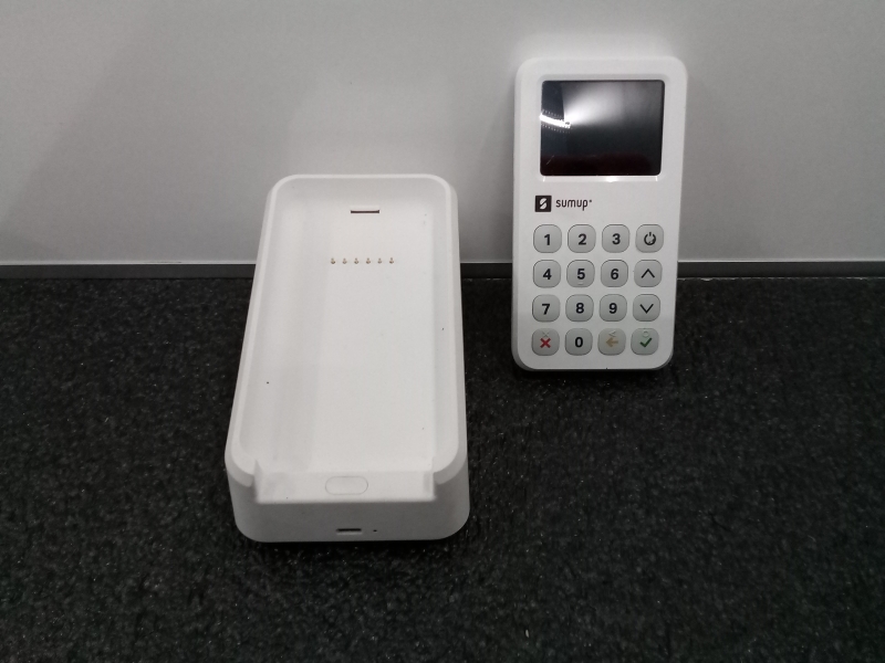 Terminal de paiement Appareil à carte bleue portable SUMUP 3G+ TPE - Impression ticket USB-C pour transactions